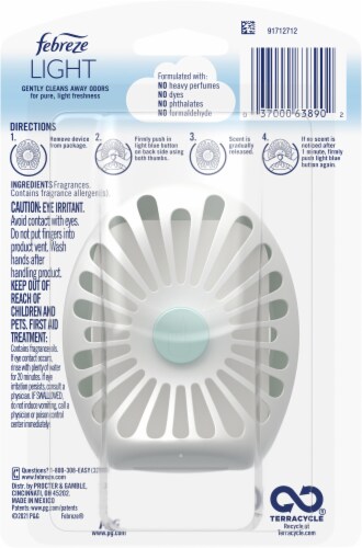 Febreze Light Small Spaces™ Bamboo Air Freshener Perspective: back