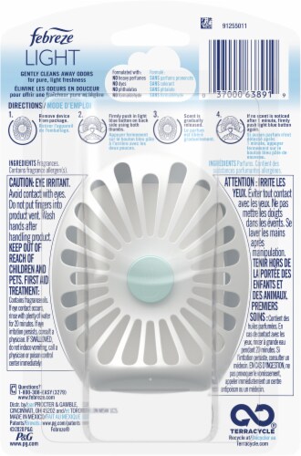Febreze Light Small Spaces™ Sea Spray Air Freshener Perspective: back