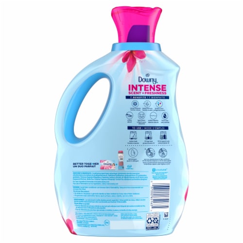 Downy Intense Scent Freshness Spring Rush Fabric Softener Perspective: back