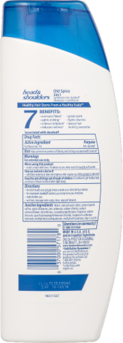Head & Shoulders 2-in-1 Old Spice Shampoo & Conditioner Perspective: back