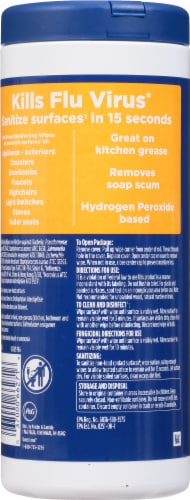 Dawn Disinfecting Wipes Wipe & Go Fresh Splash Perspective: back