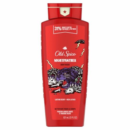 Old Spice NightPanther Body Wash Perspective: back