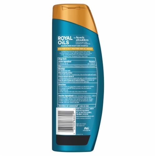 Head & Shoulders Royal Oils Anti-Dandriff Scalp Care Shampoo Perspective: back