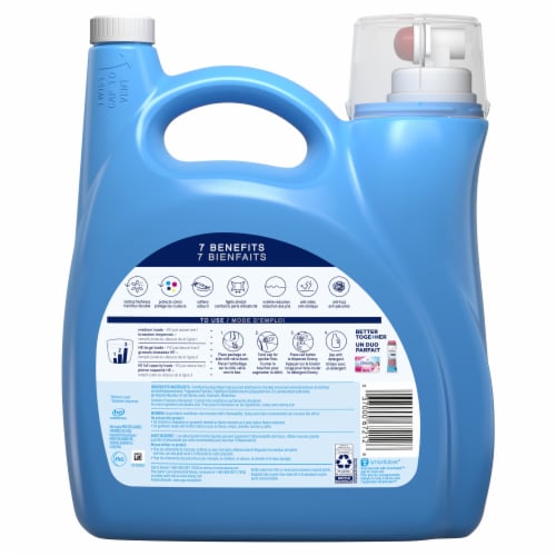 Downy April Fresh Fabric Softener Perspective: back