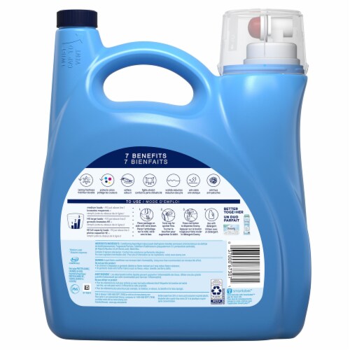 Downy Cool Cotton Fabric Softener Perspective: back