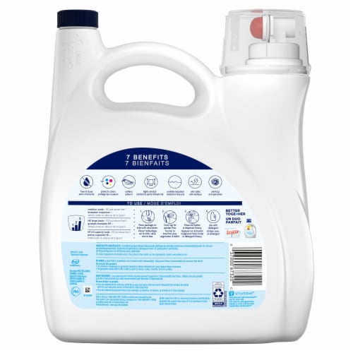 Downy Free Unscented Fabric Softener Perspective: back