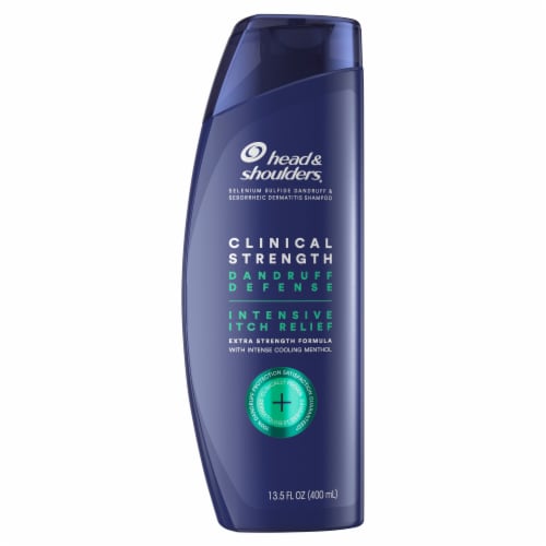 Head and Shoulders Clinical Dandruff Shampoo, Intensive Itch Relief Perspective: back