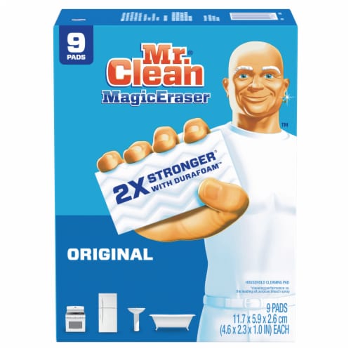 Mr. Clean Magic Eraser with Durafoam Original Cleaning Pads Perspective: back