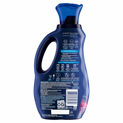 Downy Wrinkle Guard Floral Fabric Softener Perspective: back