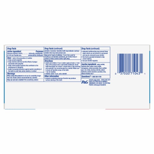 Crest Pro-Health Toothpaste Plus Scope Twin Pack Perspective: back