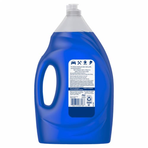 Dawn Platinum Refreshing Rain Scent Dishwashing Liquid Dish Soap Perspective: back