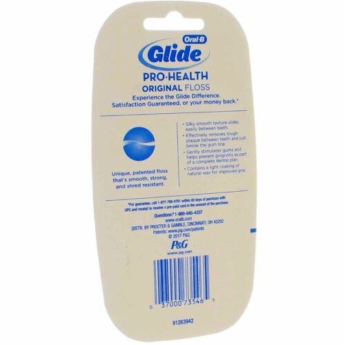 Oral-B Glide Pro-Health Floss, Original, 3 Ct Perspective: back