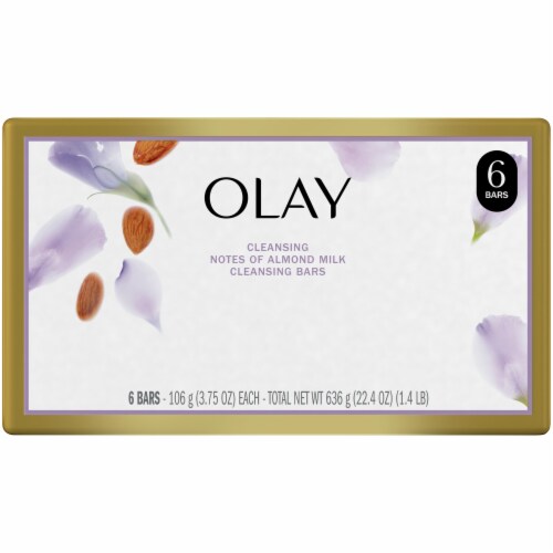 Olay Almond Milk Beauty Bars for Women Perspective: back