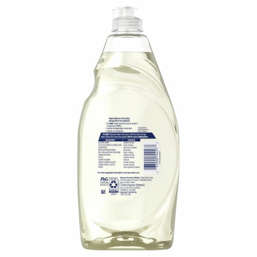 Dawn® Ultra Free & Clear Lemon Essence Scent Dishwashing Liquid Perspective: back