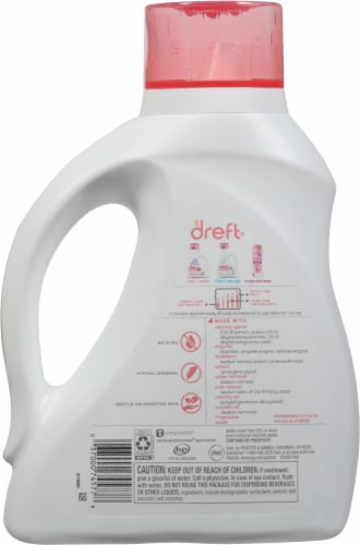 Dreft Stage 2 Active Baby Liquid Laundry Detergent Perspective: back