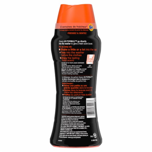 Downy Unstopables Tide Orignal Scent In-Wash Scent Booster Perspective: back