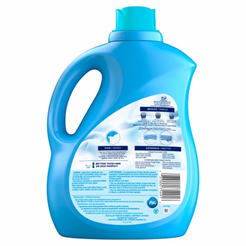 Downy Cool Cotton Fabric Softener Perspective: back