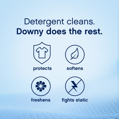 Downy Ultra Cool Cotton Liquid Fabric Conditioner Fabric Softener Perspective: back