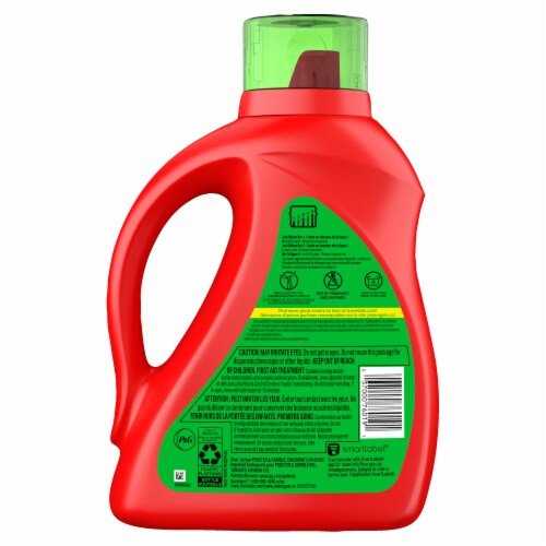 Gain + Aroma Boost Apple Mango Tango Scent Liquid Laundry Detergent Perspective: back