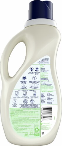 Downy® Nature Blends™ Honey Lavendar Liquid Fabric Conditioner Perspective: back