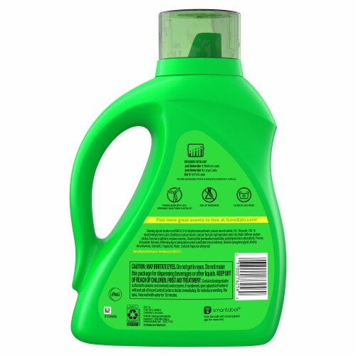 Gain Blissful Breeze Liquid Laundry Detergent Perspective: back