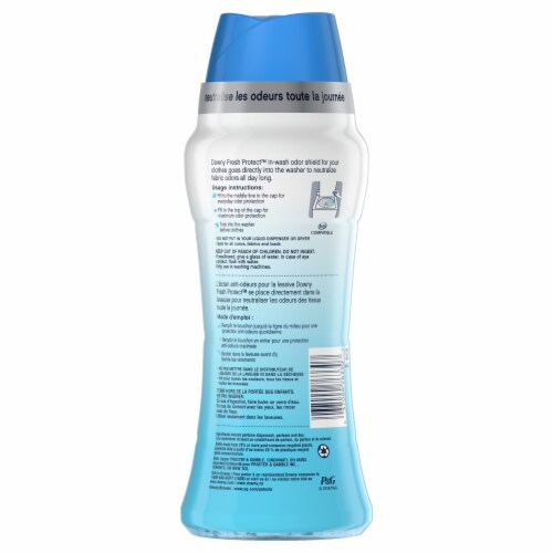 Downy Fresh Protect Active Fresh Scent Boosters Perspective: back