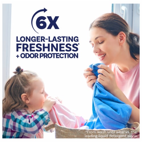 Downy Fresh Protect April Fresh In-Wash Scent Booster Beads Perspective: back