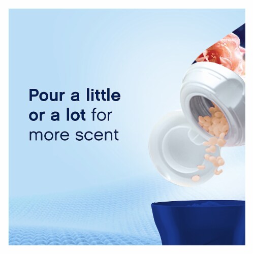 Downy Infusions Sparkling Amber & Rose In-Wash Scent Booster Beads Perspective: back