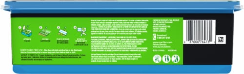 Swiffer® Sweeper Wet Heavy Duty Cloth Refill Pad Perspective: back