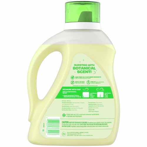 Gain Botanicals White Tea & Lavender Liquid Laundry Detergent Perspective: back