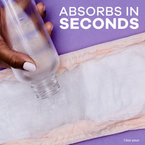 Always Discreet Boutique High-Rise Incontinence Size Large Underwear Perspective: back