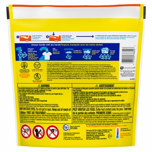 Tide® Simply Pods Odor Rescue Liquid Laundry Detergent Perspective: back