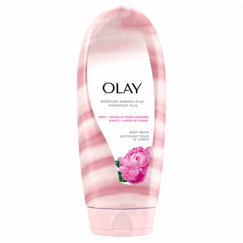 Olay Moisture Ribbons Bodywash with Shea + Peony Perspective: back