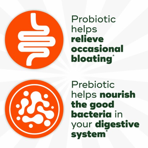 Align DualBiotic Prebiotic + Probiotic Gummies Perspective: back
