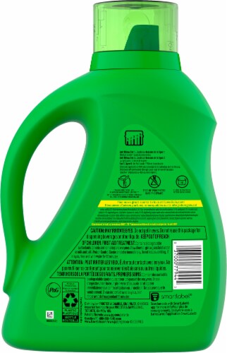 Gain Lavender Liquid Laundry Detergent Perspective: back