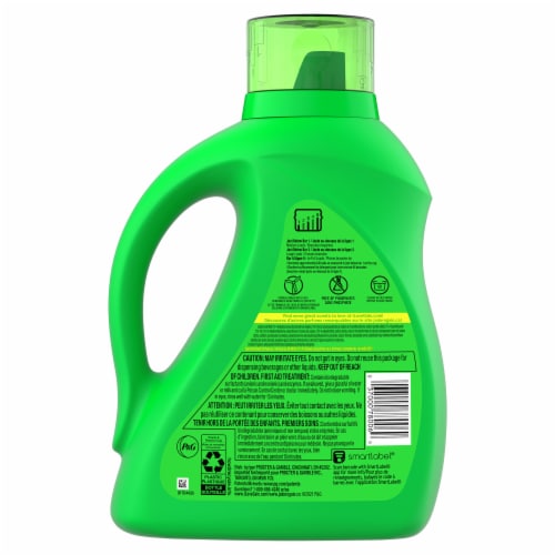Gain With Febreze Hawaiian Aloha Liquid Laundry Detergent Perspective: back