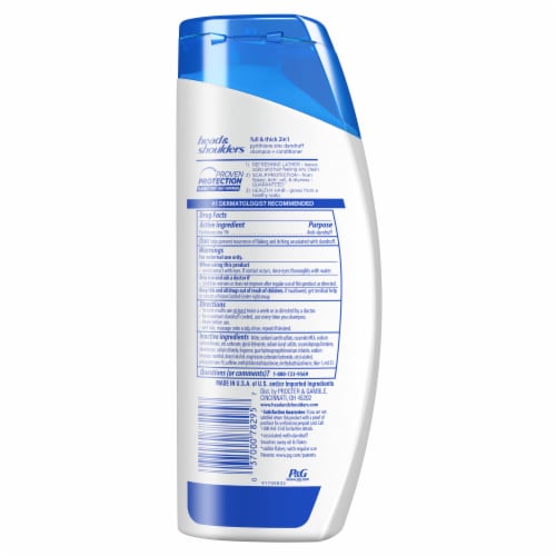 Head and Shoulders Full and Thick Anti-Dandruff 2 in 1 Shampoo and Conditioner Perspective: back