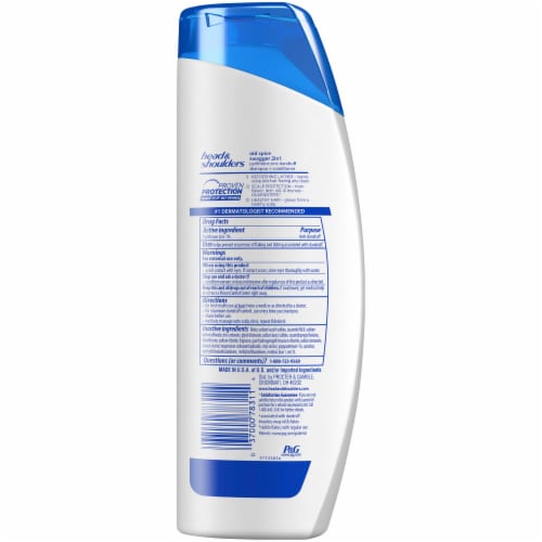 Head and Shoulders Old Spice Swagger Anti-Dandruff 2-in-1 Shampoo + Conditioner for Men Perspective: back