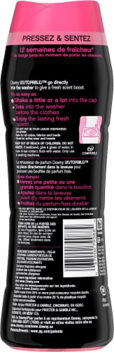Downy Unstopables Shimmer In Wash Scent Booster Fabric Refreshers Perspective: back