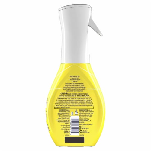 Mr. Clean Lemon Zest Scent Deep Cleaning Mist Multi-Surface Spray Starter Kit Perspective: back