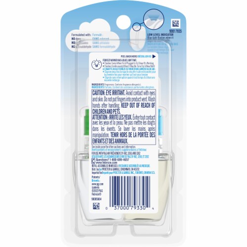 Febreze Plug™ Limited Edition Honeysuckle Scented Oil Refill Perspective: back
