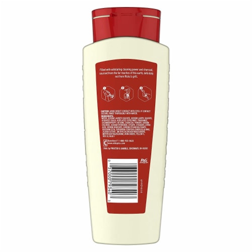 Old Spice® Men Body Wash Fresher Collection Exfoliate with Charcoal Perspective: back