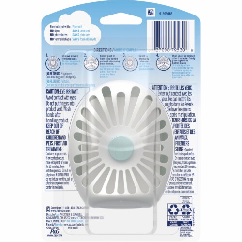 Febreze Small Spaces™ Honeysuckle Air Freshener Perspective: back