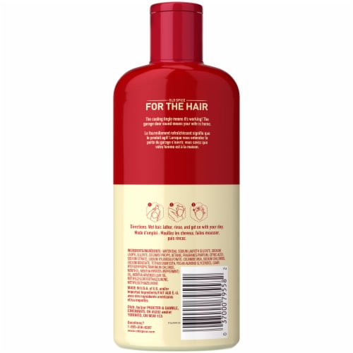 Old Spice Tundra with Mint Scalp Cooling Shampoo for Men Perspective: back