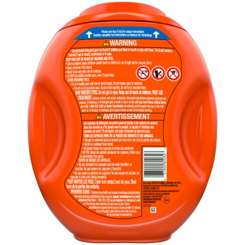 Tide Pods Clean Breeze Laundry Detergent Pods Perspective: back