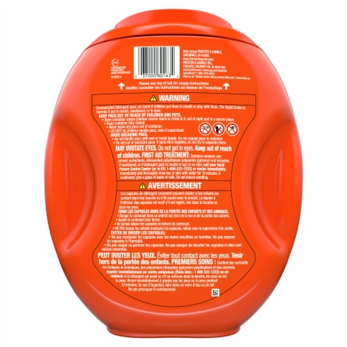 Tide® Pods™ Spring Meadow Laundry Detergent Pacs Perspective: back