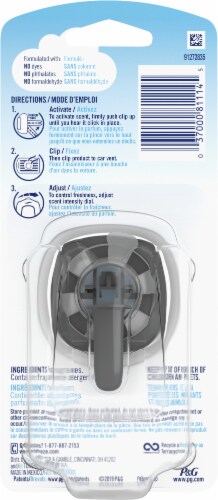 Febreze CAR Hawaiian Aloha Air Freshener Vent Clip Perspective: back