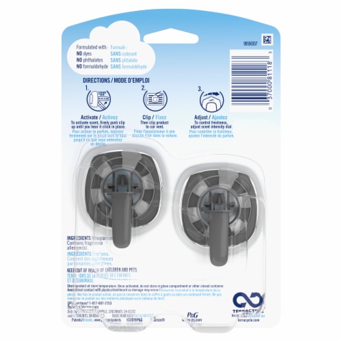 Febreze Car Gain Original Scent Odor-Fighting Car Freshener Vent Clip, 3 pk  / 0.06 oz - Ralphs