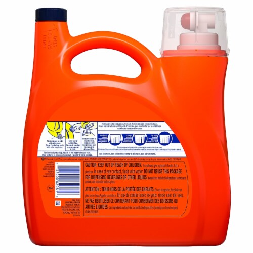 Tide® Heavy Duty Laundry Detergent Perspective: back