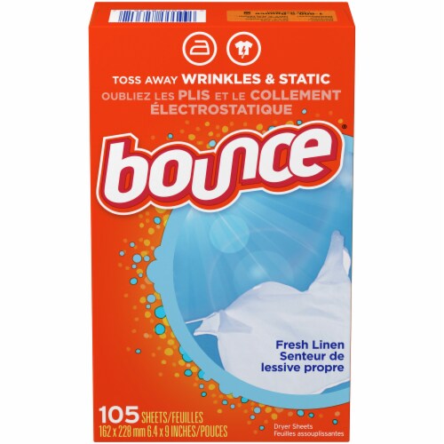 Bounce® Fresh Linen Fabric Softener Perspective: back